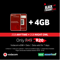 Vodacom eSIM + 4GB Smart Data Vodacom eSIM + 4GB Smart Data